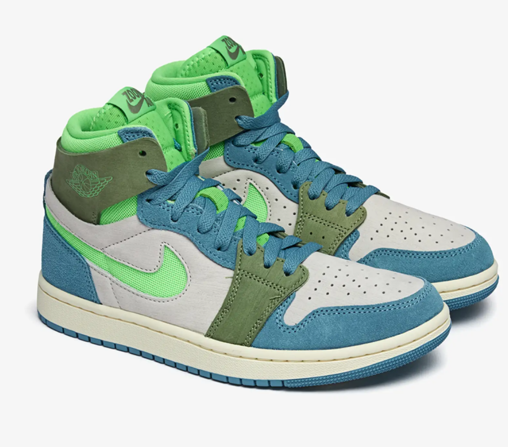 Giày Nike Air Jordan 1 High CMFT 2 'University Blue Volt' DV1305-433 - Ảnh 3