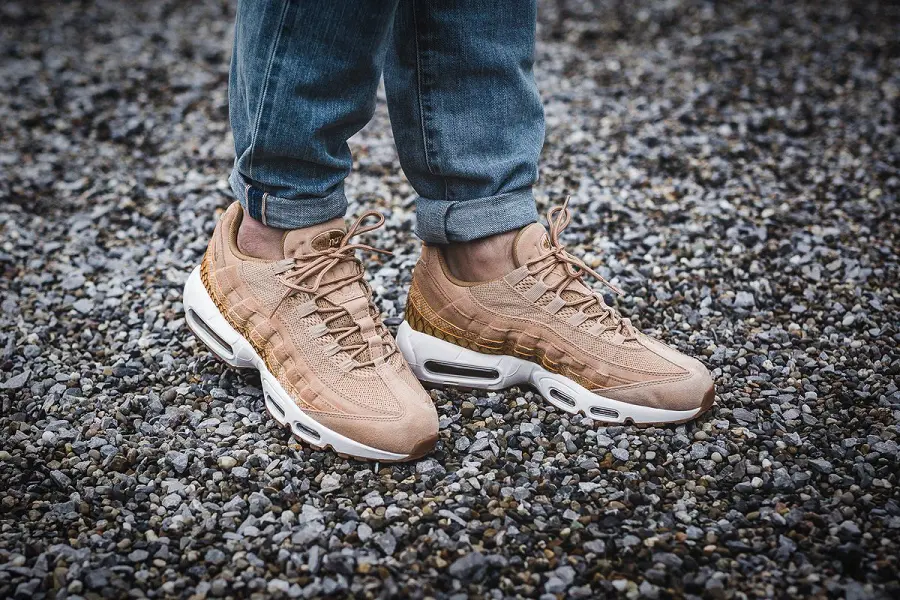 Giày Nike Air max 95 premium SE 'Vachetta Tan' 924478-201 - Ảnh 4