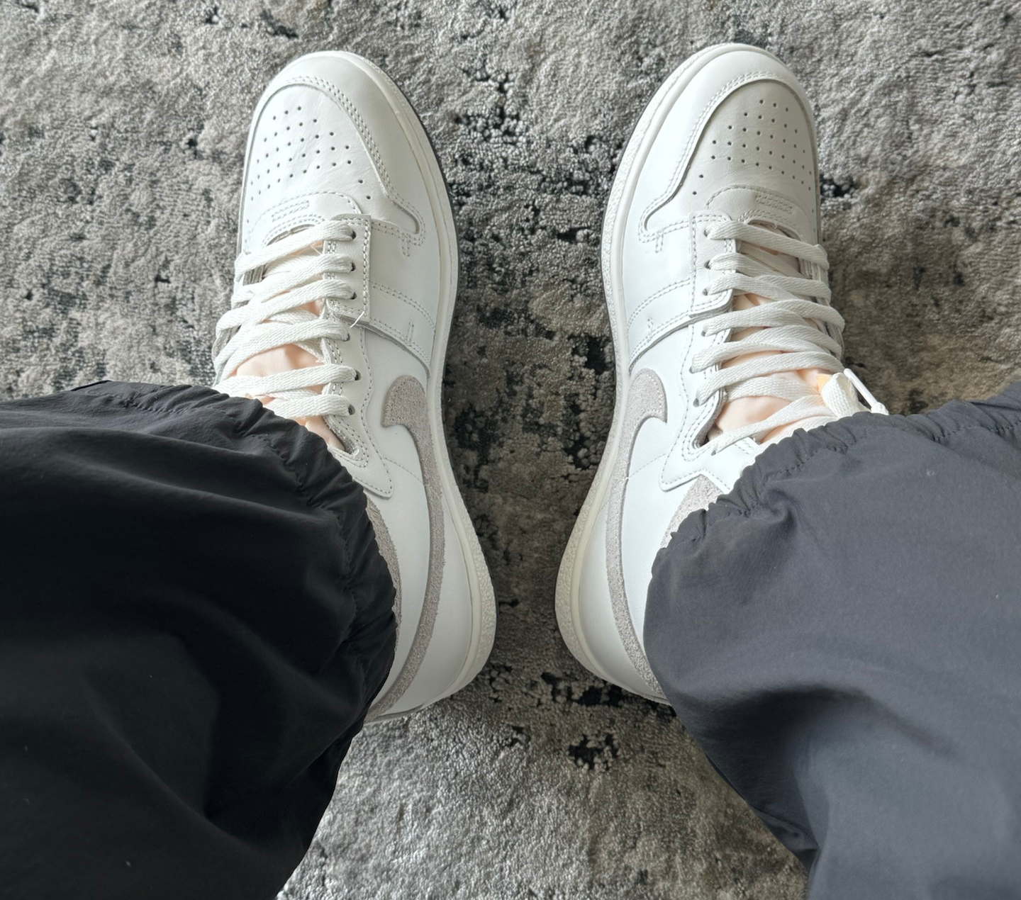 Giày Nike Jordan Air Ship PE SP 'Tech Grey' DZ3497-100 - Ảnh 5