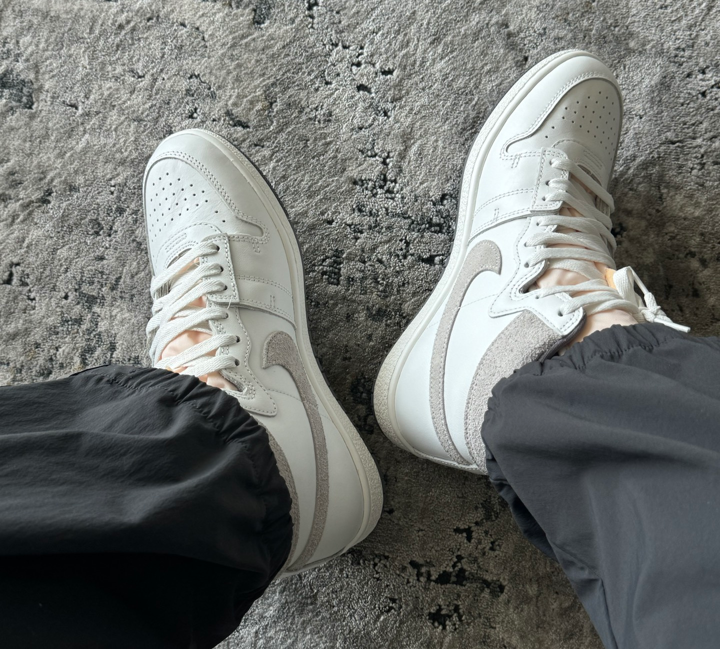 Giày Nike Jordan Air Ship PE SP 'Tech Grey' DZ3497-100 - Ảnh 9