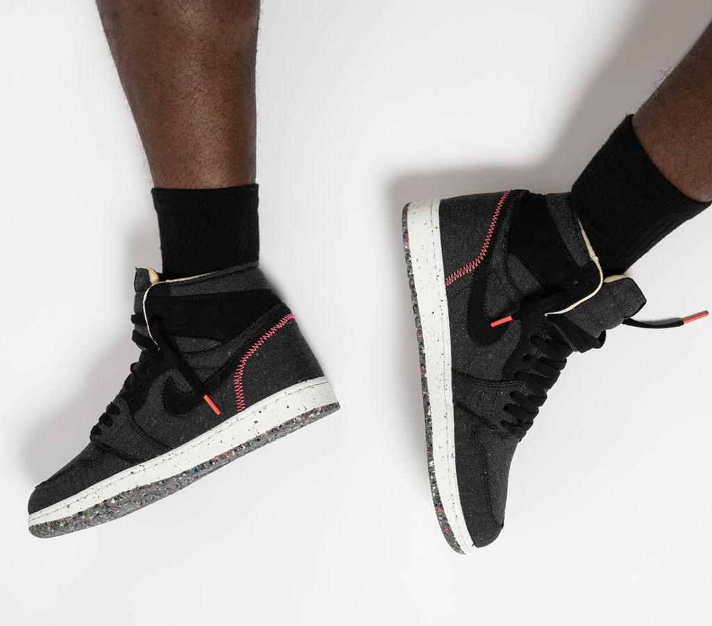 Giày Nike Air Jordan 1 High Zoom 'Crater' CW2414-001 - Ảnh 3