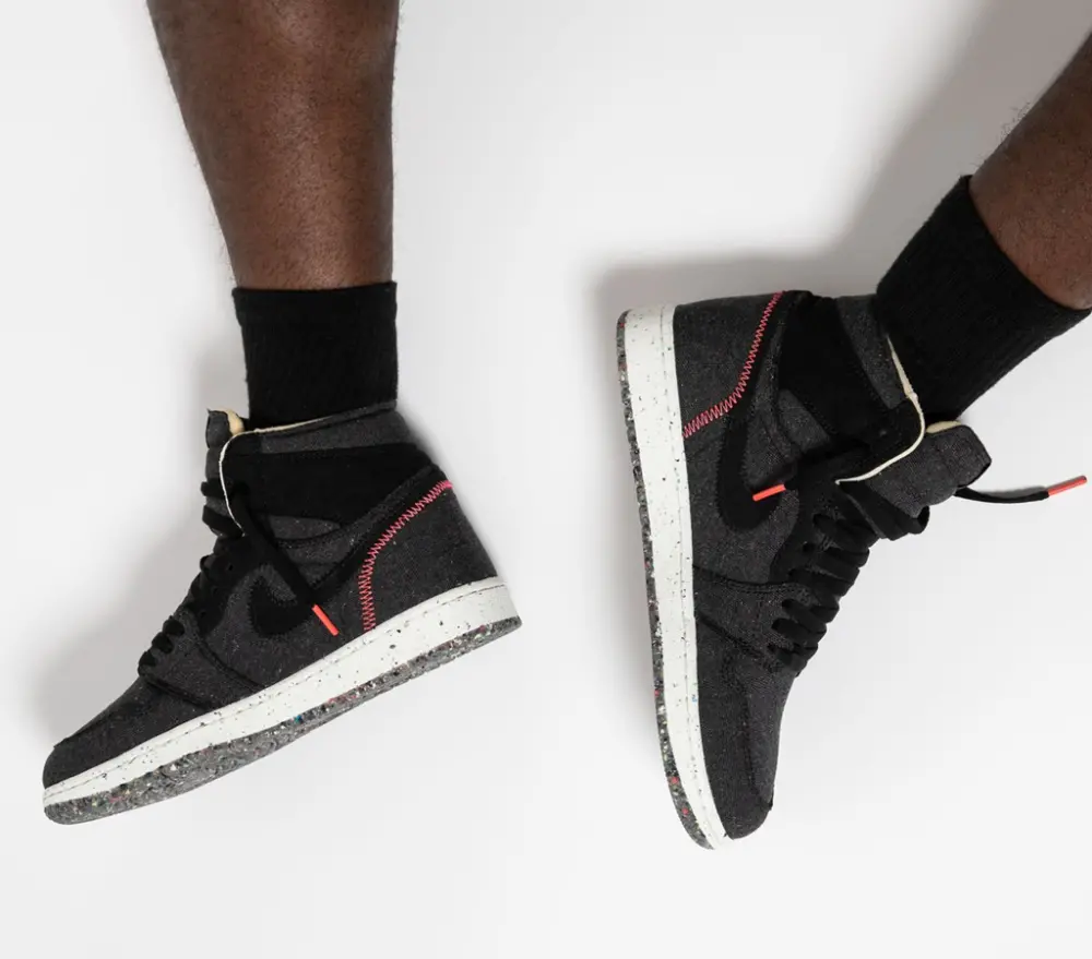 Giày Nike Air Jordan 1 High Zoom 'Crater' CW2414-001 - Ảnh 3