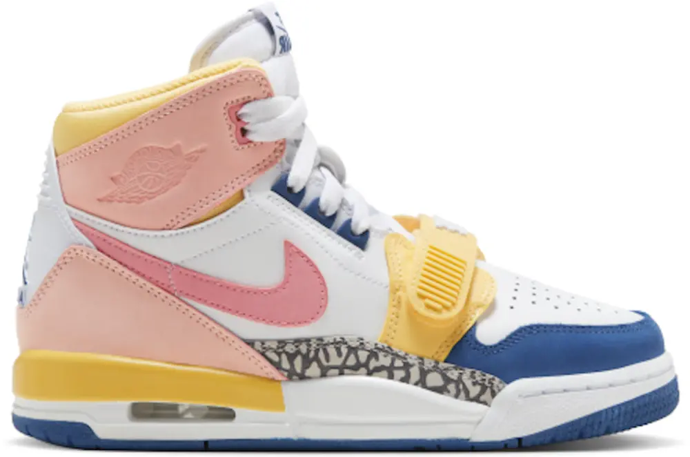 Giày Nike Air Jordan Legacy 312 GS 'White Blue' FD9909-161