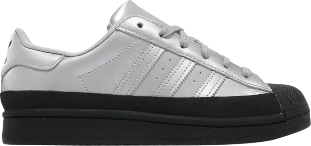 Giày Adidas Wmns Superstar 'Silver Metallic Black' FW3709