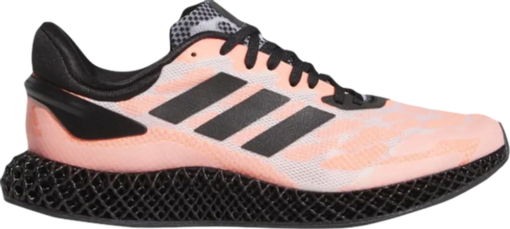 Giày Adidas 4D Runner 'Black Signal Coral' FW6839