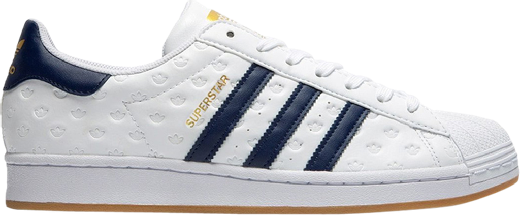 Giày Adidas Superstar 'Debossed Trefoils - Navy Gum' FX4045