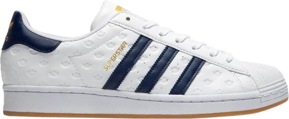 Giày Adidas Superstar 'Debossed Trefoils - Navy Gum' FX4045