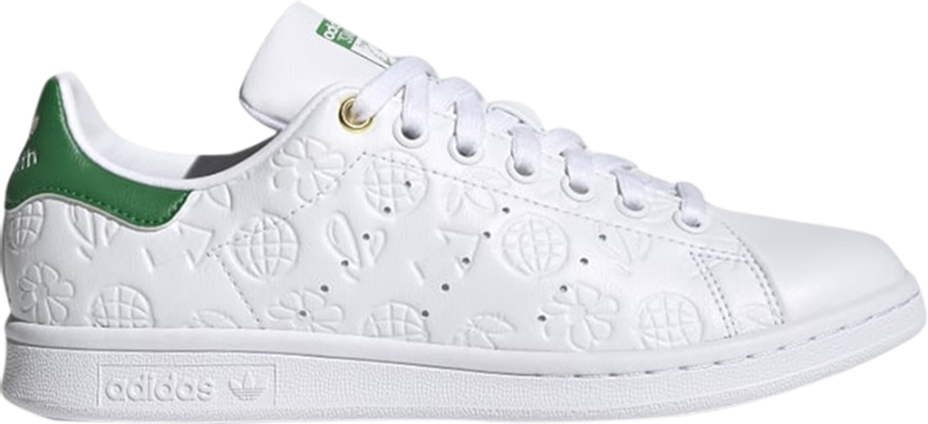 Giày Adidas Stan Smith 'Embossed Graphics White Green' FX5674