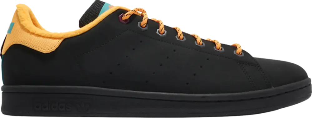 Giày Adidas Stan Smith 'Black Gold Aqua' FX8715