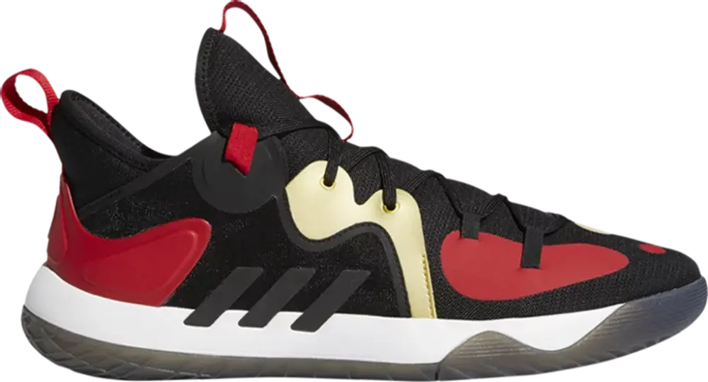 Giày Adidas Harden Stepback 2 Black/Gold/Scarlet FZ1386