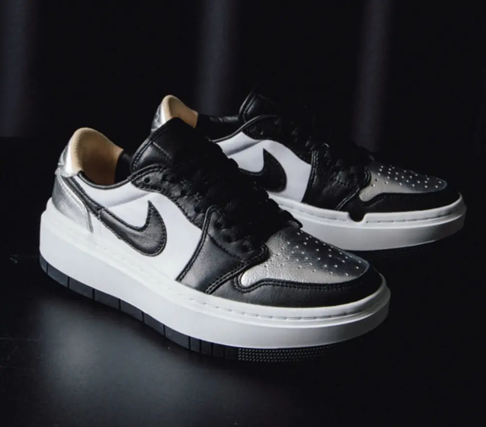 Giày Nike Air Jordan 1 Elevate Low SE 'Silver Toe' DQ8561-001 - Ảnh 4
