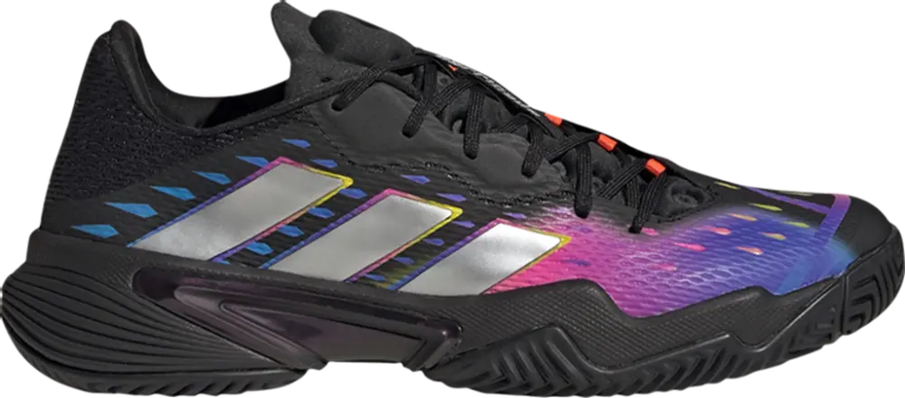 Giày Adidas Barricade 'Black Sliver Red' GY1445