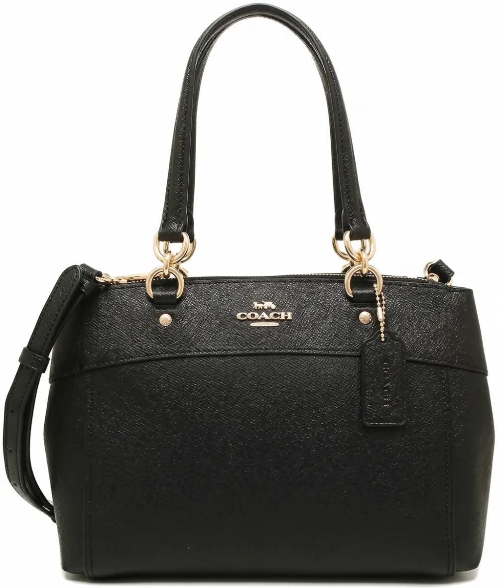 Túi Coach Mini Brook Carryall Tote Bag 'Black' F25395