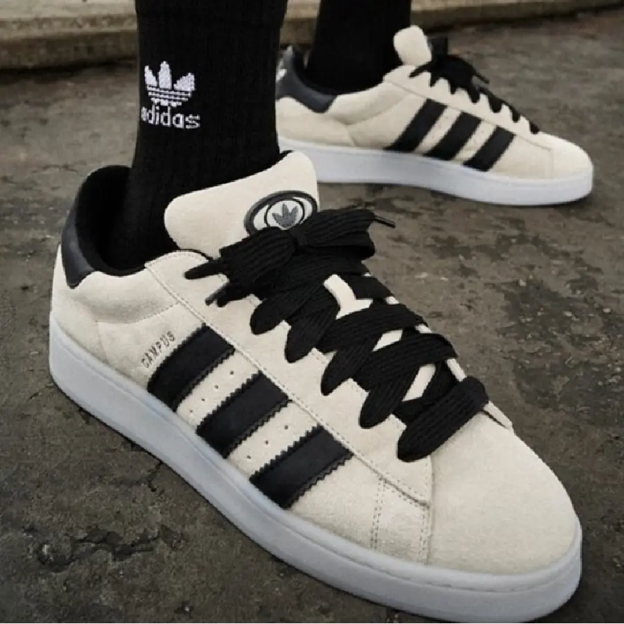 Giày Adidas Campus 00s 'Aluminum Core Black' HQ8711 - Ảnh 4