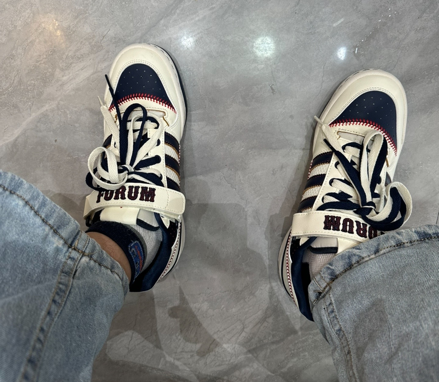 Giày Adidas Forum Low ‘Baseball’ IE7309 - Ảnh 3