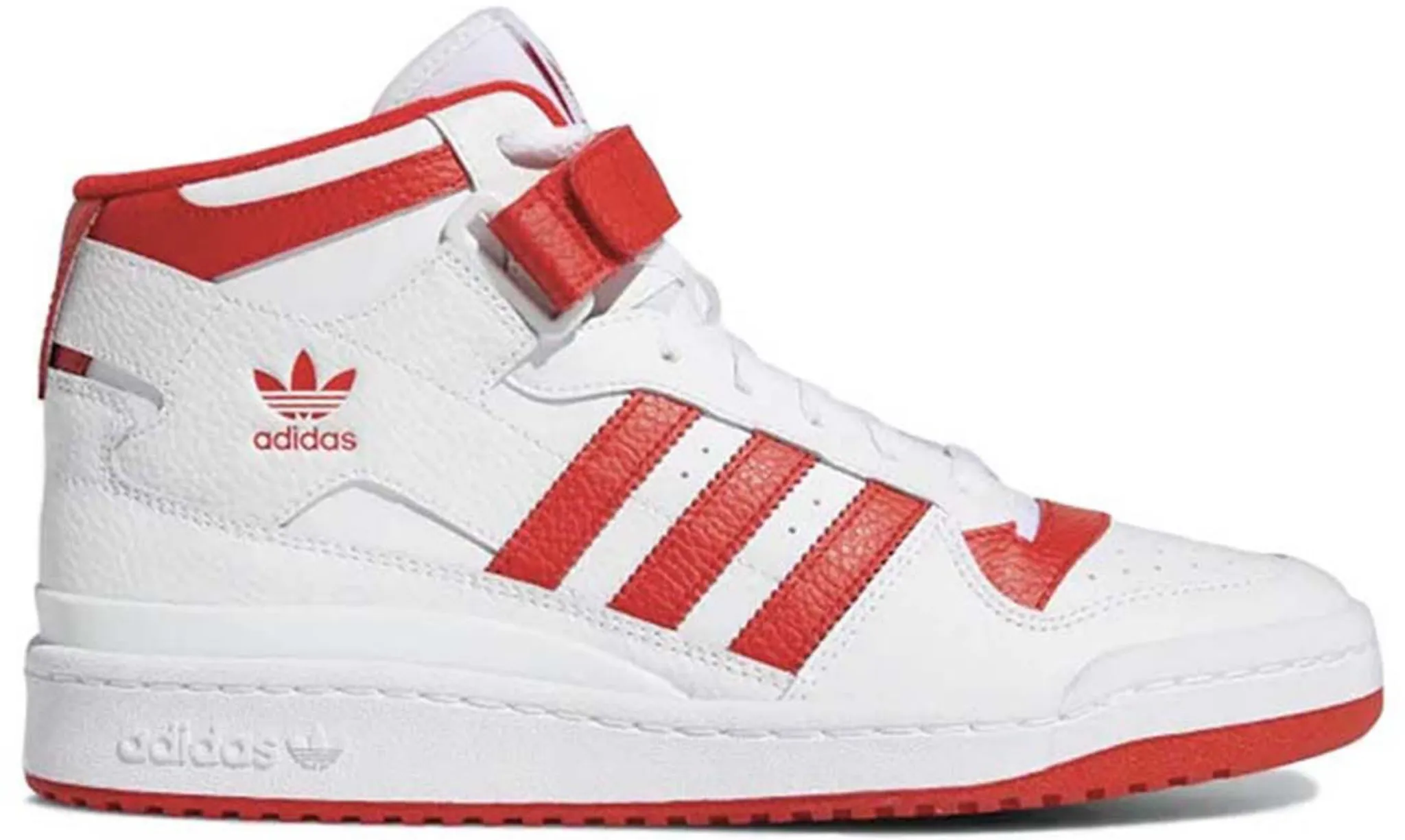 Giày Adidas Originals Forum Mid 'Cloud White Vivid Red' GY5819