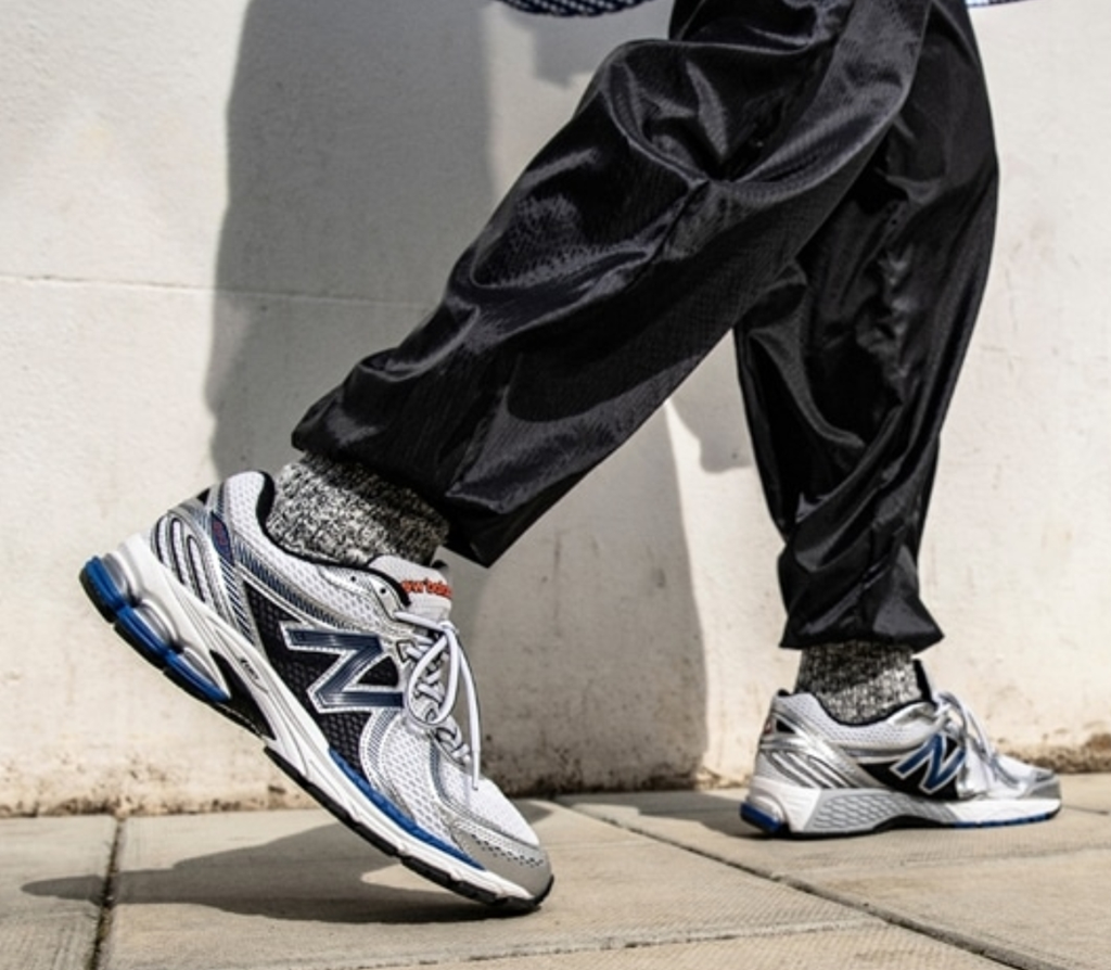 Giày New Balance 860v2 OG 'White Silver' ML860XB - Ảnh 3
