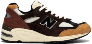 Giày New Balance 990v2 MiUSA Season 2 Brown M990BB2