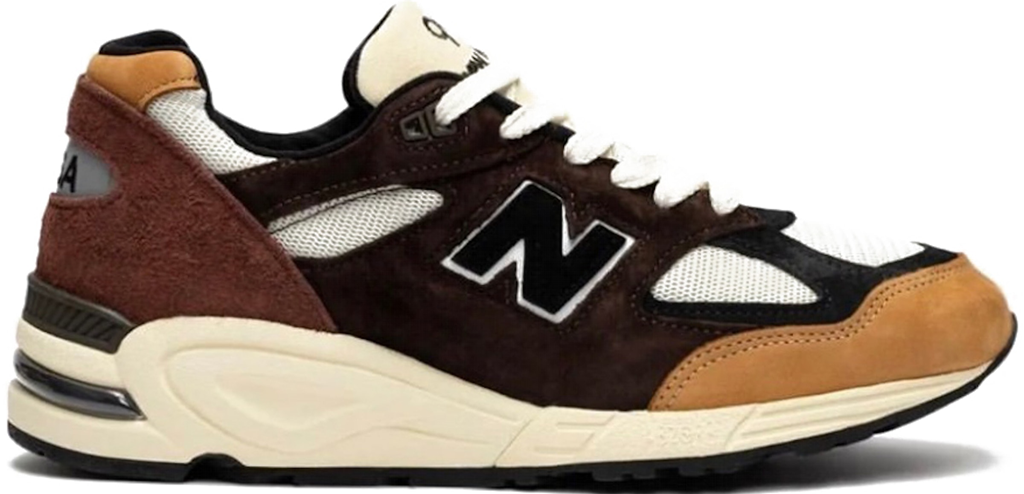 Giày New Balance 990v2 MiUSA Season 2 Brown M990BB2