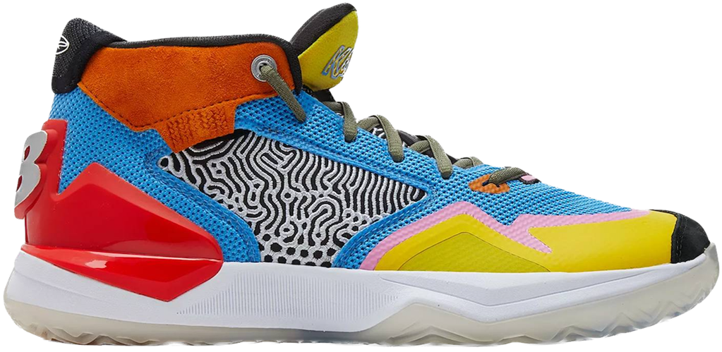 Giày New Balance KAWHI 'Light Cobalt Atomic Yellow' BBKLSMO1