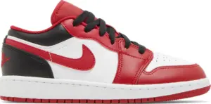 Giày Nike Air Jordan 1 Low GS 'Reverse Black Toe' 553560-163