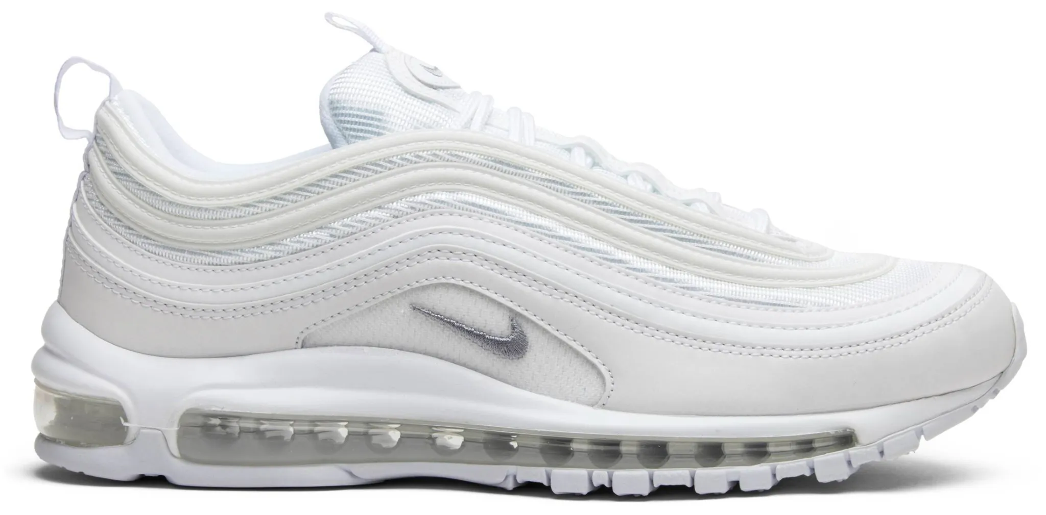 Giày Nike Air Max 97 'Triple White Wolf Grey' 921826-101