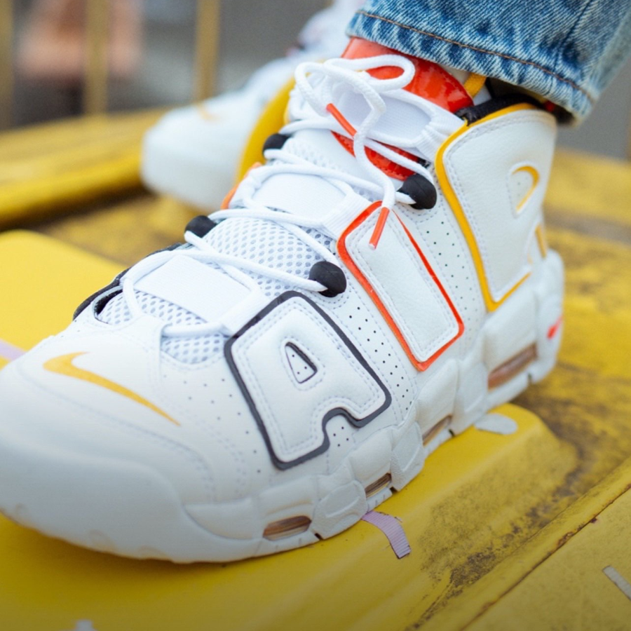 Giày Nike Air More Uptempo GS 'Rosewell Raygun' DD9282-100 - Ảnh 3