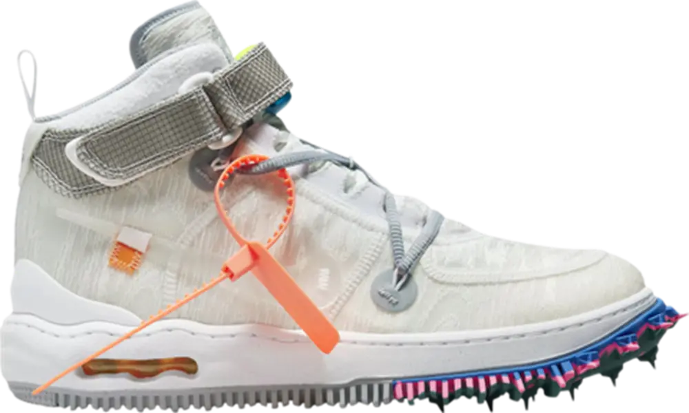 Giày Nike Off-White x Air Force 1 Mid 'White' DO6290-100