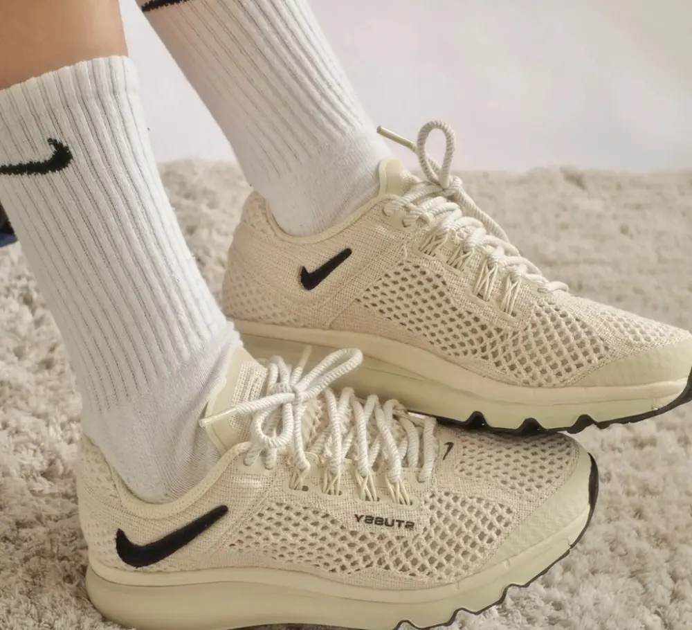 Giày Nike x Stussy Air Max 2013 'Fossil' DM6447-200 - Ảnh 6