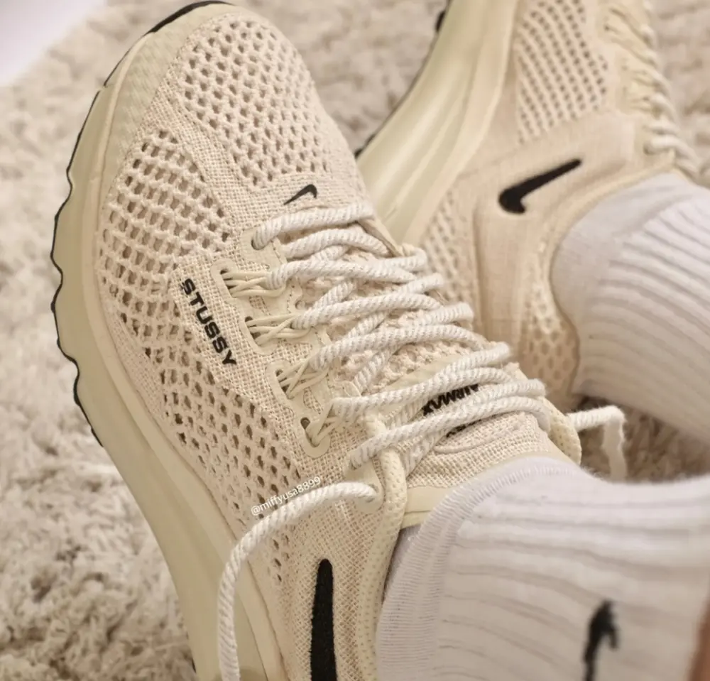 Giày Nike x Stussy Air Max 2013 'Fossil' DM6447-200 - Ảnh 7