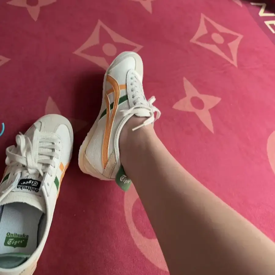 Giày Onitsuka Tiger Mexico 66 'Cream Citrus' 1183A201-113 - Ảnh 5