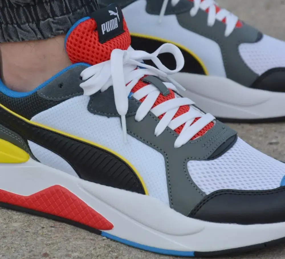 Giày Puma X-Ray 'Black Red Yellow' 372602-03 - Ảnh 3