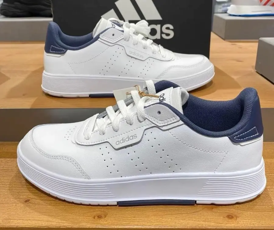 Giày Adidas Courtphase Cloud White Navy GX5949 - Ảnh 3