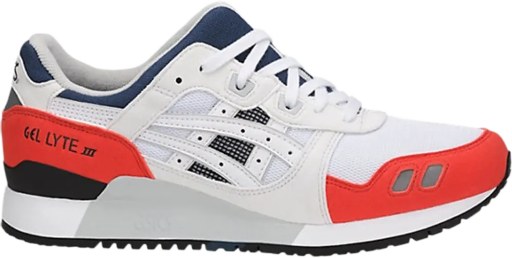 Giày Asics Gel Lyte 3 'White Orange Blue' H819Y-0101