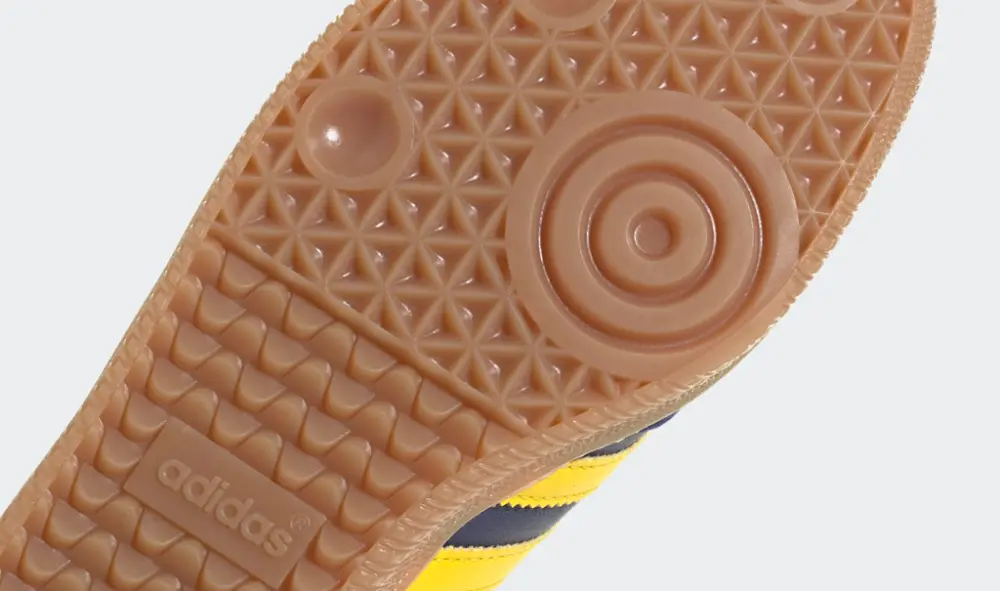 Giày Adidas Samba 'Blue Yellow' HQ7038 - Ảnh 4