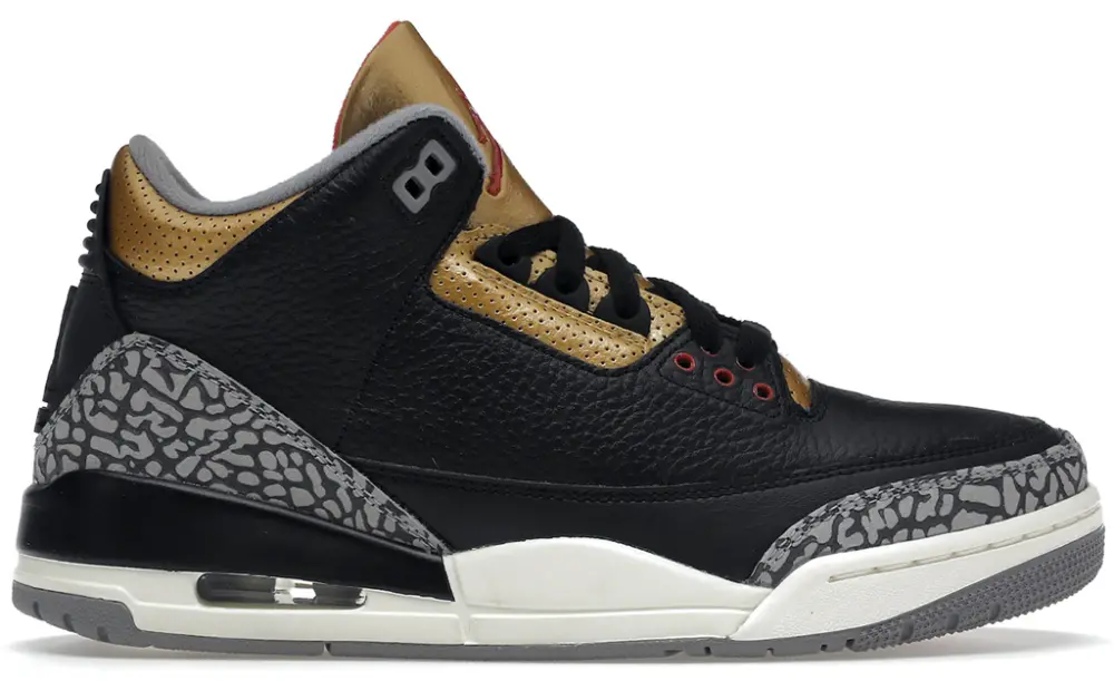Giày Nike Air Jordan 3 Retro 'Black Cement Gold' CK9246-067