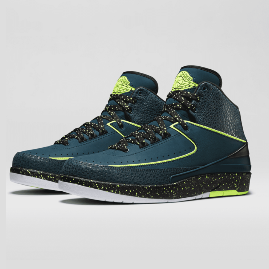Giày Nike Air Jordan 2 Retro 'Nightshade' 385475-303 - Ảnh 3