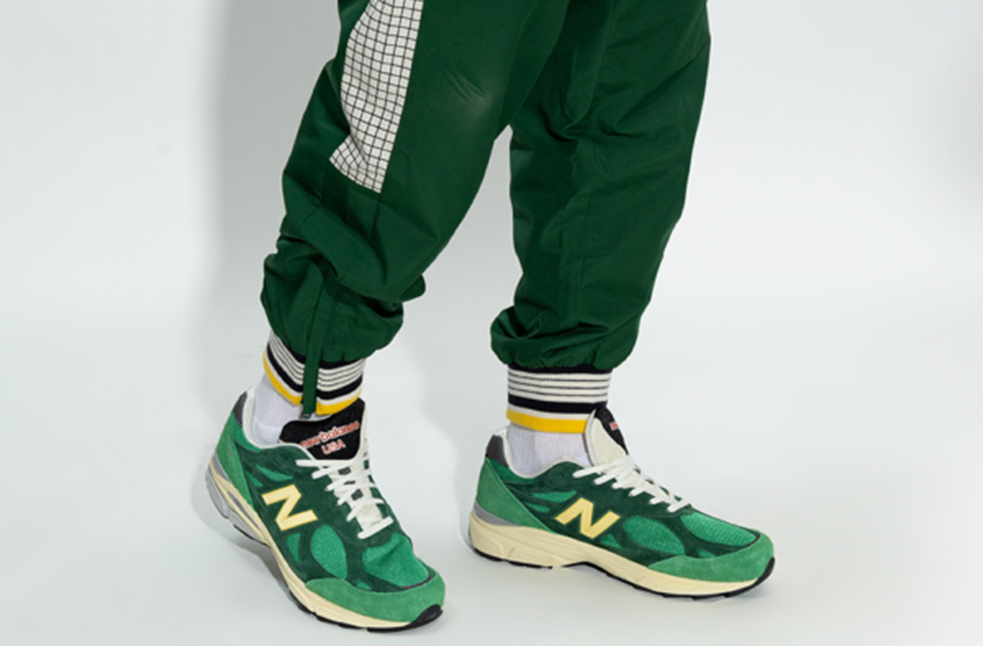 Giày New Balance 990v3 MiUSA ‘Green Gold’ M990GG3 - Ảnh 2