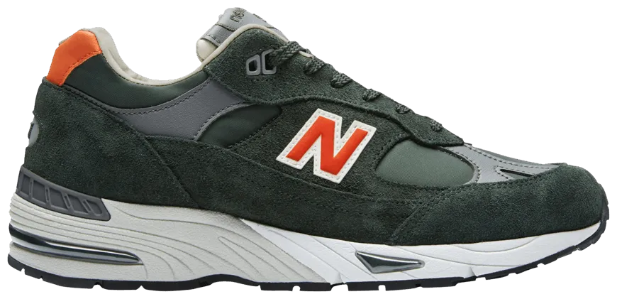 Giày New Balance 991 Made in England ‘Forest Green Orange’ M991TNF