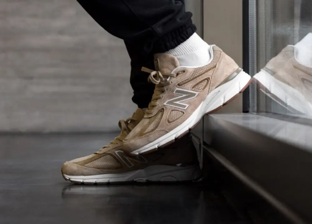 Alternative view of Giày New Balance 990v4 Made in USA ‘Tan’ M990HL4