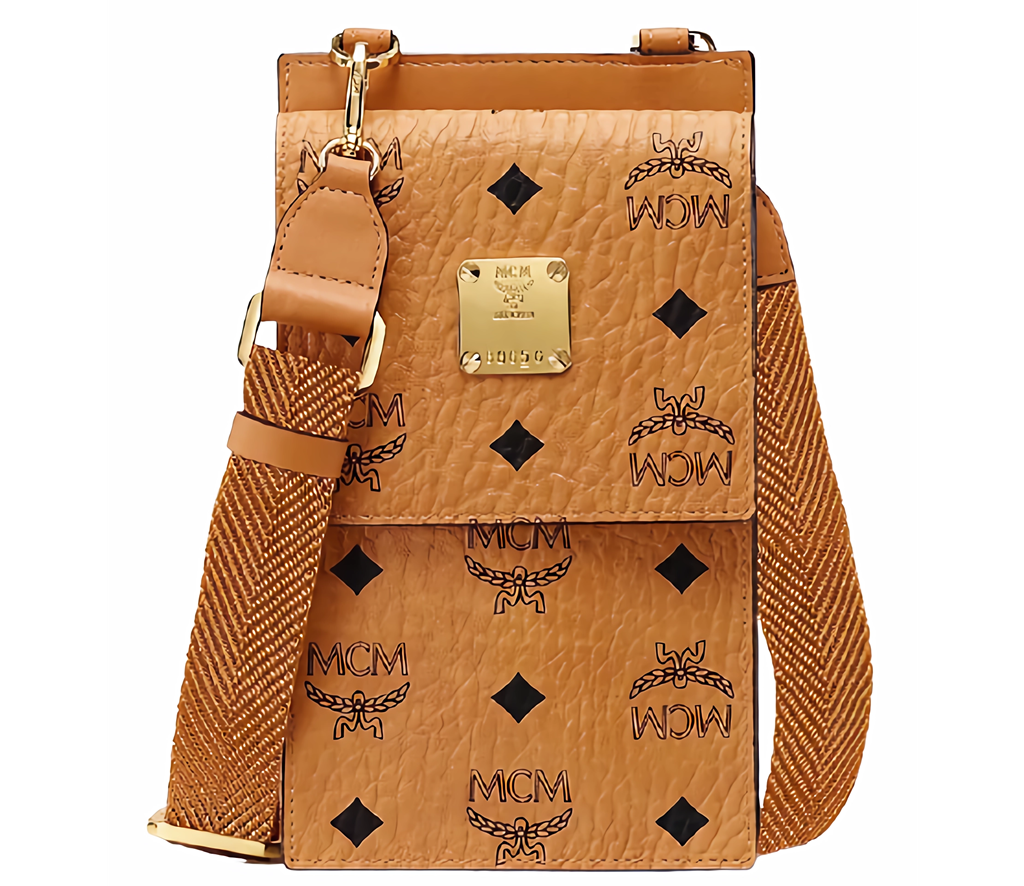 Túi MCM mini Gretl Crossbody In Visetos 'Cognac' MWRBAWO05CO001 - Ảnh 6
