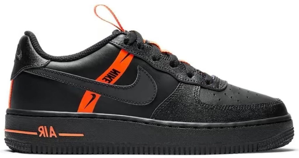 Giày Nike Air Force 1 Low LV8 KSA Worldwide Black Orange CT4683-001