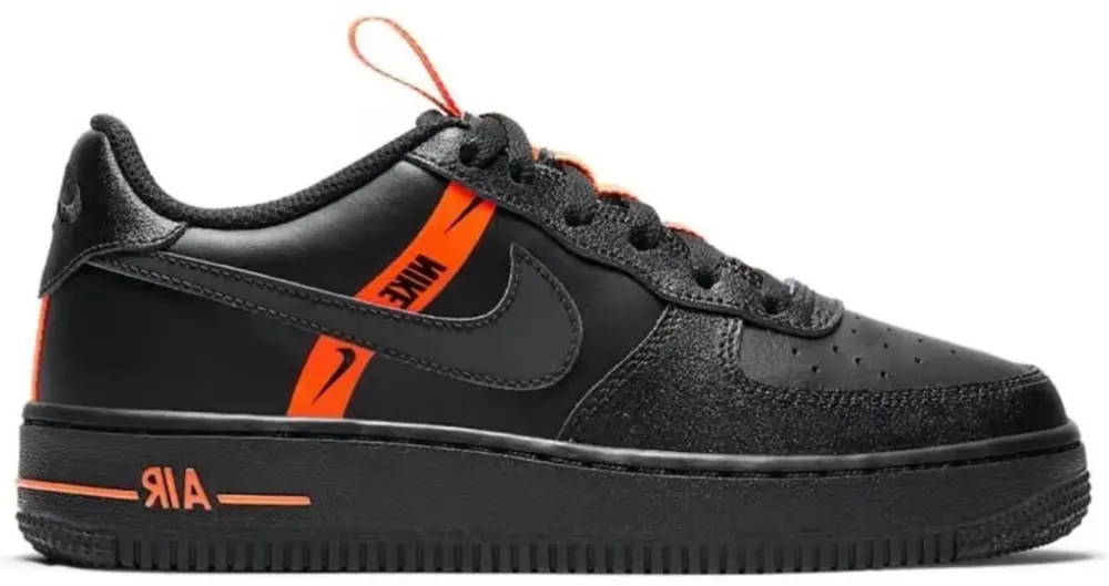 Giày Nike Air Force 1 Low LV8 KSA Worldwide Black Orange CT4683-001