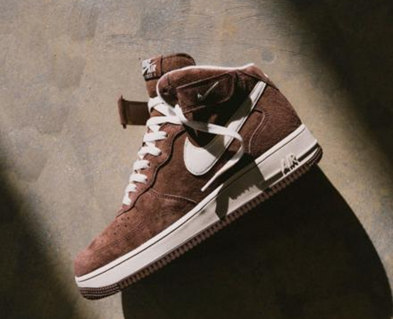 Giày Nike Air Force 1 Mid 'Chocolate' DM0107-200 - Ảnh 7