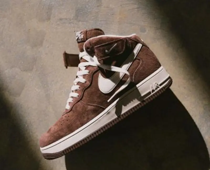 Giày Nike Air Force 1 Mid 'Chocolate' DM0107-200 - Ảnh 7