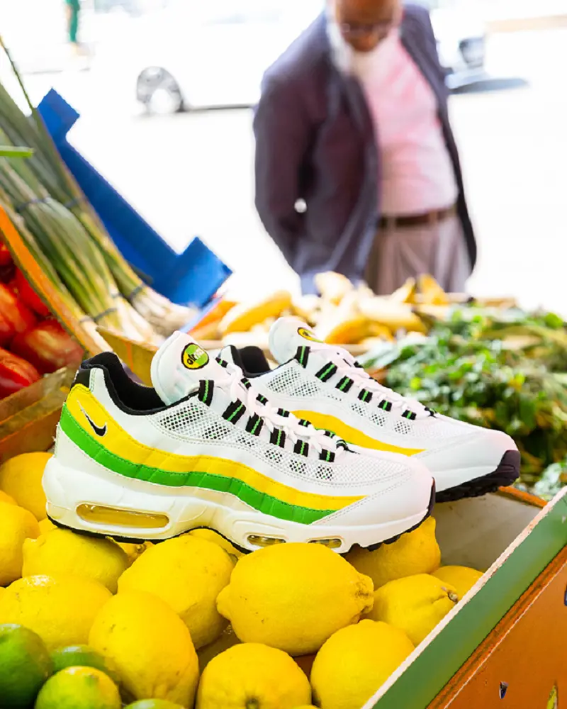 Giày Nike Air Max 95 Essential 'Lemon Lime' DQ3429-100 - Ảnh 5