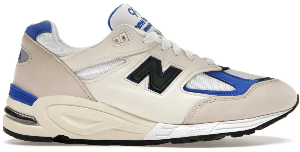 Giày New Balance Teddy Santis x 990v2 Made in USA 'White Blue' M990WB2