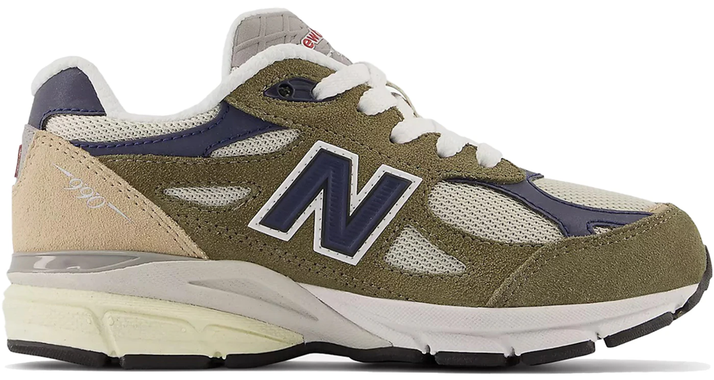 Giày New Balance Teddy Santis x 990v3 Big Kid 'Dark Camo' GC990TO3