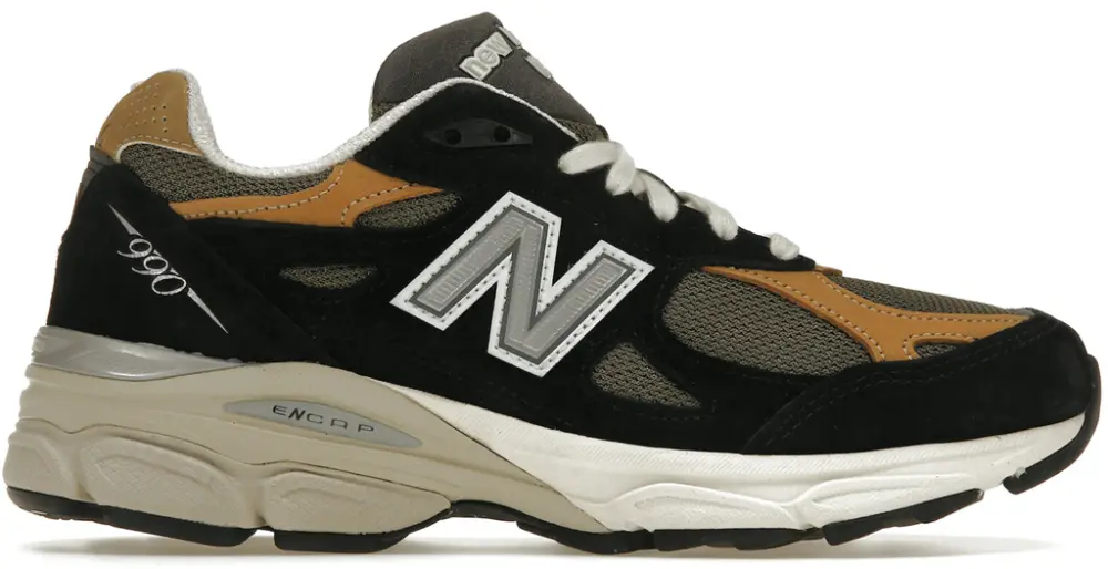 Giày New Balance 990v3 ‘MiUSA Black Tan’ M990BB3