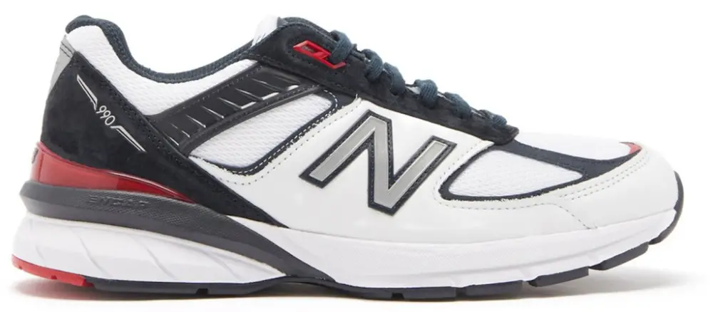 Giày New Balance 990v5 Made in USA ‘White Carbon Red’ M990NL5